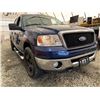 Image 8 : 152 -- 2007 FORD F150, BLUE, 197918 KMS, 4X4
