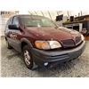Image 8 : 211 -- 2003 PONTIAC MONTANA, Red, 277416 KMS