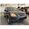Image 8 : 124 -- 2004 HONDA CRV, BLACK, 276781 KMS, ALL WHEEL DRIVE