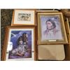 Image 1 : 441 -- INDIGENOUS FRAMED PRINTS