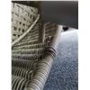 Image 10 : Woven Spartan Outdoor Daybed by Neoteric Luxury 104" x 54" x 44"H (Cushion Stained)