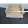 Image 8 : Koda Upholstered Armchair w/ Wooden Legs 24" x 16" x 37"H