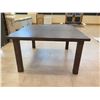 Image 2 : Tall Large Wooden Counter Height Table 60" x 66" x 34"H