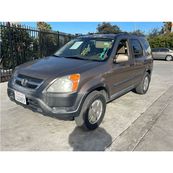 HOND CRV 2003 T-DON - SMOG