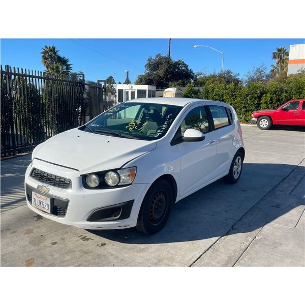 CHEV SONIC 2015 T-DONATION