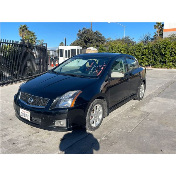 NISS SENTRA 2012 APP-DUP-T DON SMOG