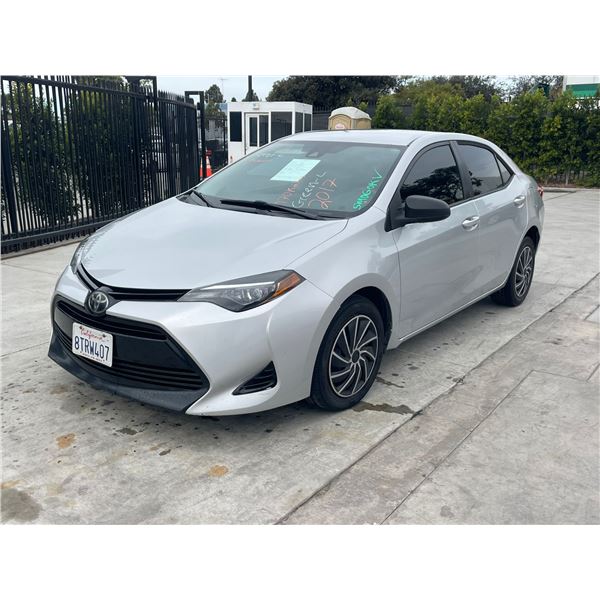 TOYT COROLLA 2017 T-SMOG -2 DAYS