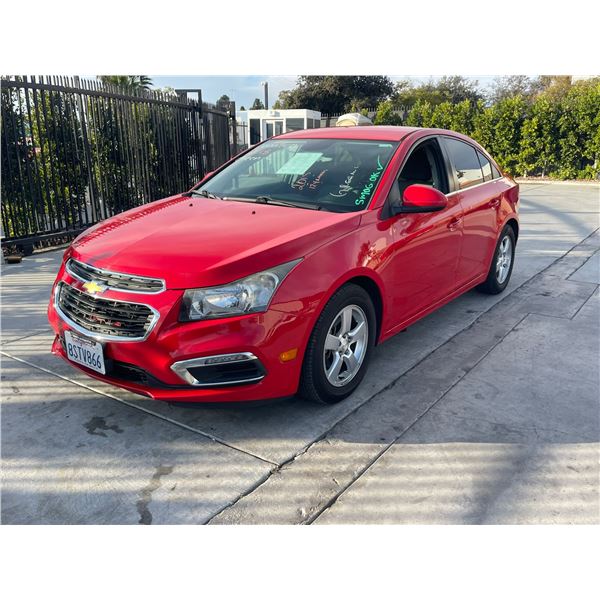 CHEV CRUZE 2015 SALV-T-DON SMOG