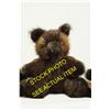 Image 1 : BEAVER FUR TEDDY BEAR WITH MUSIC BOX