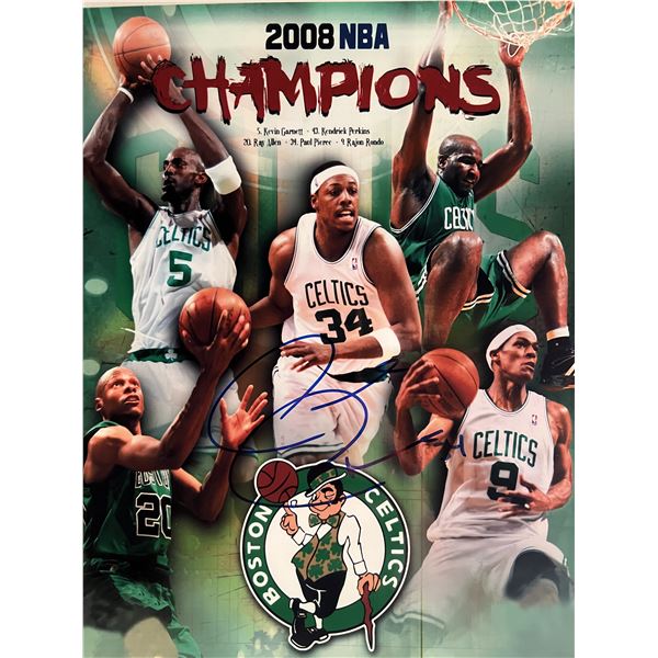 Paul Pierce signed photo