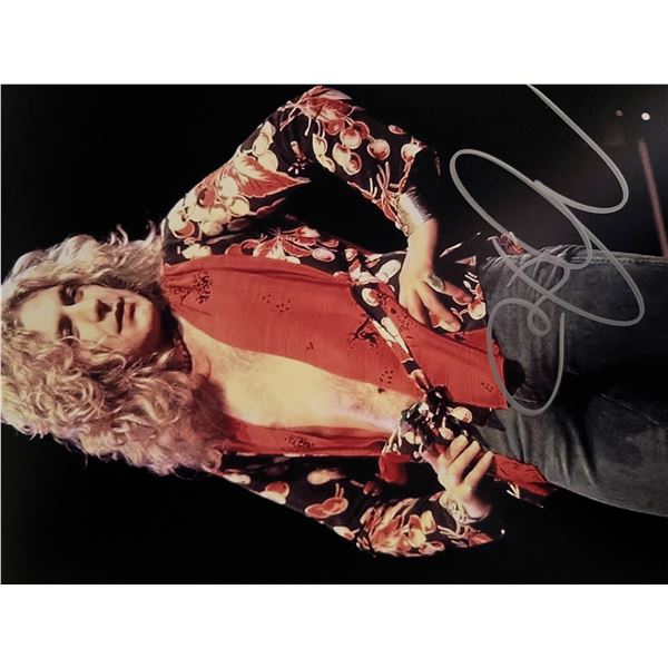 Led Zeppelin Robert Plant signed photo