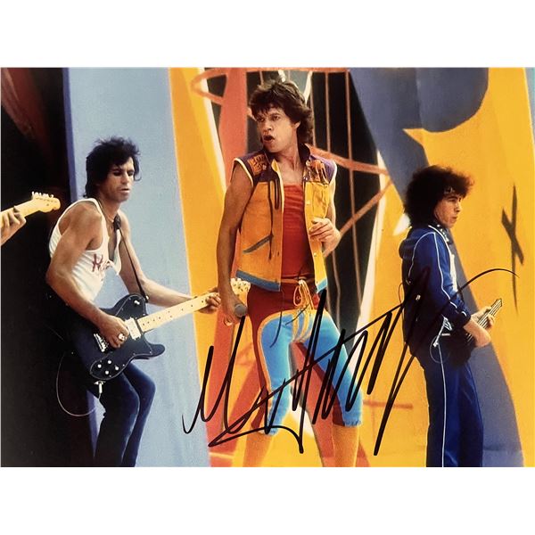 Rolling Stones Mick Jagger signed photo