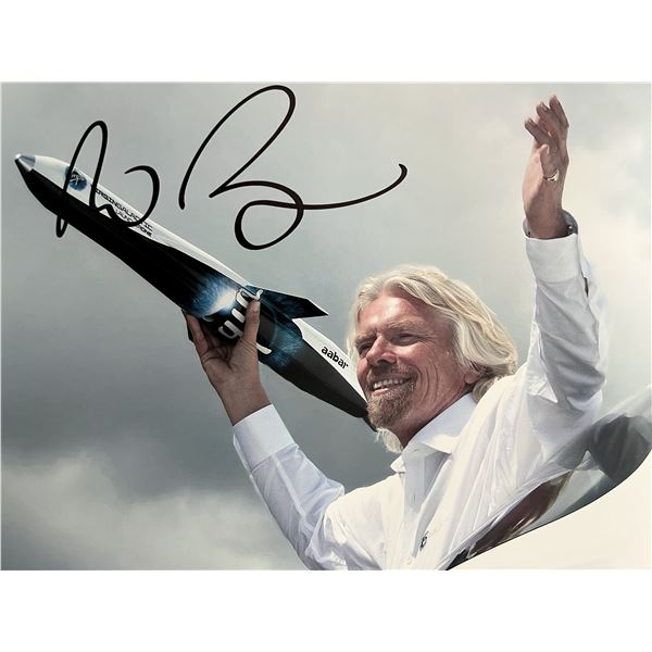 Virgin Galactic Richard Branson signed photo