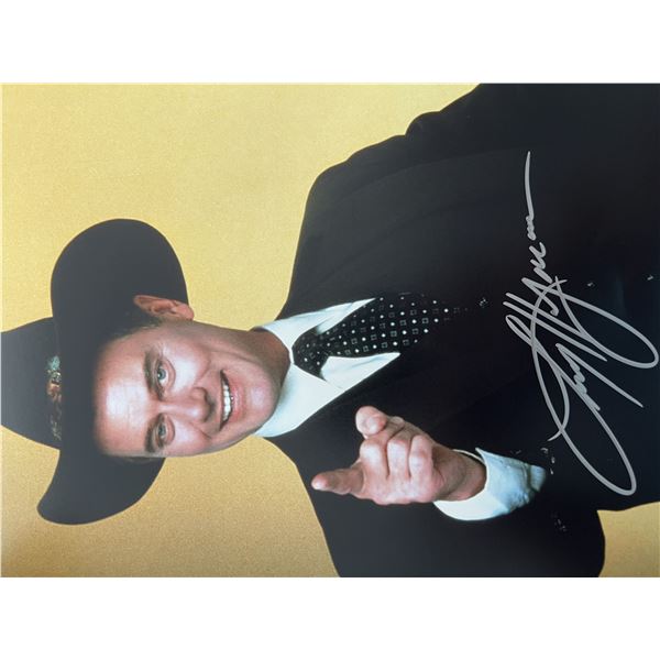 Dallas Larry Hagman signed photo
