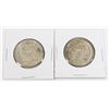 Image 1 : #37 1960 FIFTY CENTS CANADA SILVER COIN LOT OF 2