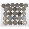 Image 2 : #73  LOT OF 26 CANADIAN NICKELS 1938 TO 1973