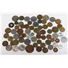 Image 1 : #75 LARGE LOT ASSORTED FOREIGN VINTAGE COINS INC