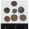 Image 1 : #76 ANCIENT ROMAN COIN LOT OF 7 UNCLEANED COINS