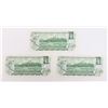 Image 2 : #90 LOT OF 3 1973 CANADA ONE DOLLAR SEQUENTIAL