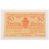 Image 1 : #98 1921 AUSTRIA 50 HELLER PAPER MONEY NOTE