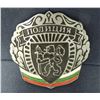 Image 3 : #213 BULGARIAN POLICE OFFICER'S VISOR CAP W/ BADGE