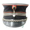 Image 1 : #222 20TH CENTURY BELGIAN POLICE KEPI W/ INSIGNIA