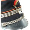 Image 4 : #222 20TH CENTURY BELGIAN POLICE KEPI W/ INSIGNIA