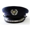 Image 2 : #233 CYPRUS POLICE OFFICER ISSUE VISOR CAP WITH