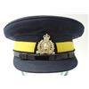 Image 2 : #251 1974  RCMP OFFICERS VISOR CAP WITH BADGE
