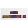 Image 2 : #268 WW2 RIBBON BAR CVSM DEFENCE 1939 1945 WAR
