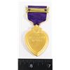 Image 2 : #269 WW2 VIETNAM UNITED STATES PURPLE HEART MEDAL