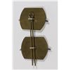 Image 2 : #297 BRITISH PARATROOPER AIRBORNE COLLAR BADGE SET