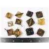 Image 2 : #315 11 WORLD WAR TWO MILITARY UNIFORM PIPS