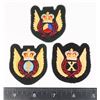 Image 1 : #350 LOT OF 3 ROYAL CANADIAN AIR FORCE INSIGNIA