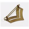 Image 2 : #432 1920-1930'S RCMP BRASS CHEVRON RANK CORPORAL