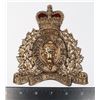 Image 1 : #454 1970'S QUEENS CROWN RCMP METAL WALL PLAQUE