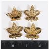 Image 1 : #501 CANADIAN POLICE CAP BADGE COLLAR LOT VARIANT