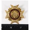Image 1 : #544 CANADIAN FIRE DEPARTMENT CAP BADGE