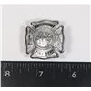 Image 1 : #550 NECEDAH FIRE DEPARTMENT BADGE SMALL SIZE USA