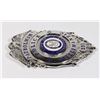 Image 2 : #579 CONNECTICUT WILLIMANTIC 231 POLICE BADGE