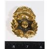 Image 1 : #581 UTAH MIDVALE POLICE USA CAP BADGE SHIELD
