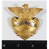Image 1 : #584 RARE CALIFORNIA DEPUTY MARSHAL POLICE BADGE