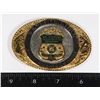Image 1 : #590 BICENTENNIAL US CUSTOMS TREASURY BELT BUCKLE