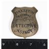 Image 1 : #601 PINKERTON NATIONAL DETECTIVE AGENCY SHIELD