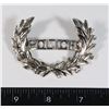 Image 1 : #602 UNITED STATES POLICE CAP BADGE FOR VISOR CAP