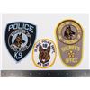 Image 1 : #611 POLICE K-9 K9 USA PATCH LOT ST PAUL GLEN ROCK
