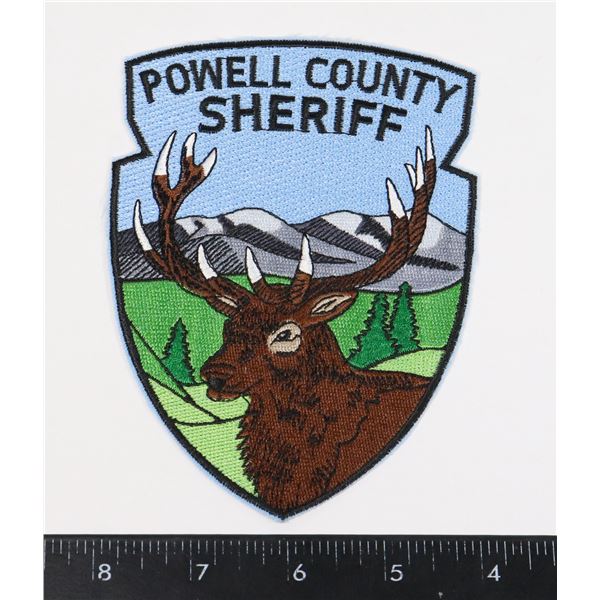 #633 POWELL COUNTY SHERIFF PATCH  UNITED STATES