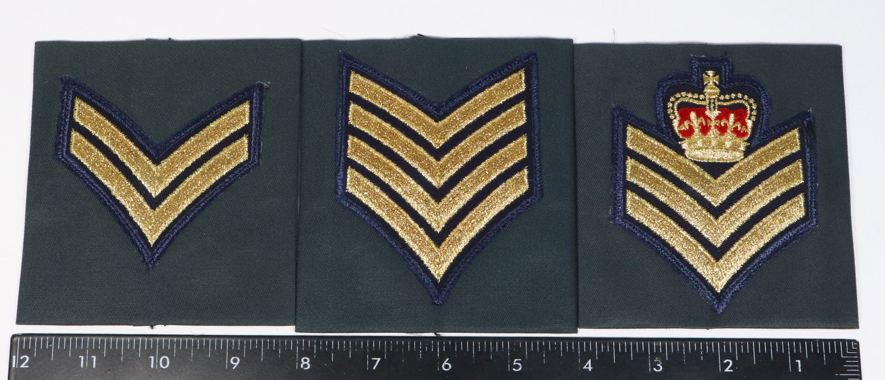 Ranks In The Rcmp #706 RCMP SERGEANT RANK CHEVRON SHOULDER BOARDS