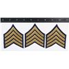 Image 1 : #707  RCMP STAFF SERGEANT RANK CHEVRON PATCH PAIR