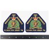 Image 1 : #727 PAIR 1987 RCMP FISH DERBY 6 WABASCA DESMARAIS